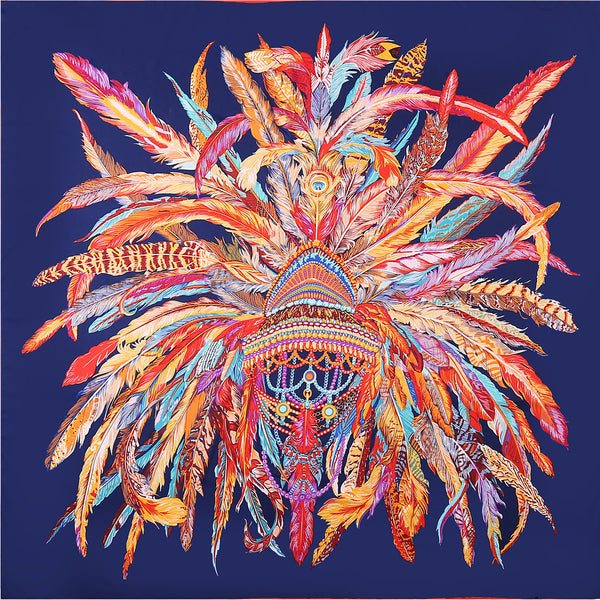 Feather Headdress Mask