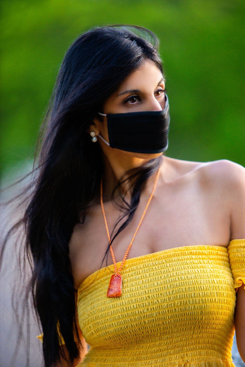 Black Antimicrobial Mask 3 Pack