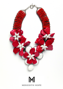 Wrapped In Coral and Pearls
