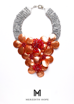 Mother of Pearl Coral Flowers